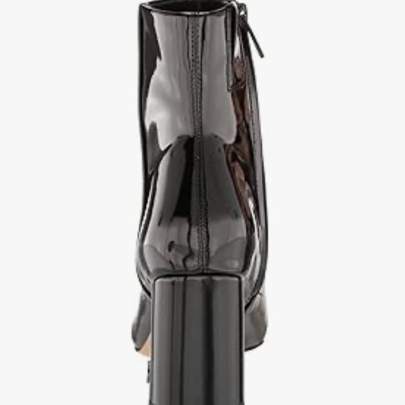 Sam Edelman Glossy Black Ankle Booties - Picture 8 of 15